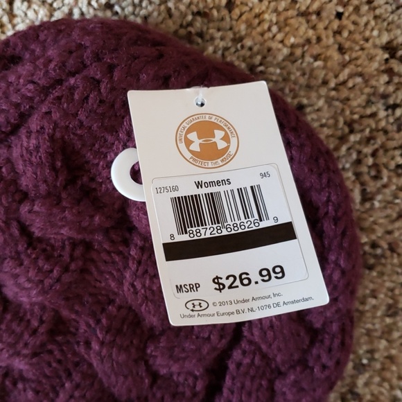 Under Armour Women's cable knit winter hat - Picture 3 of 4